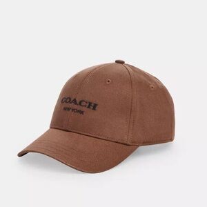 NWT Coach Embroidered Baseball Hat Size M/L